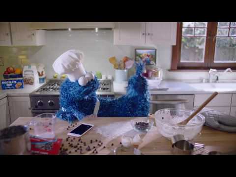 Cookie Monster Siri Commercial