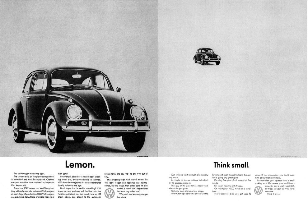 Como os anúncios da Volkswagen mudaram a publicidade no mundo?