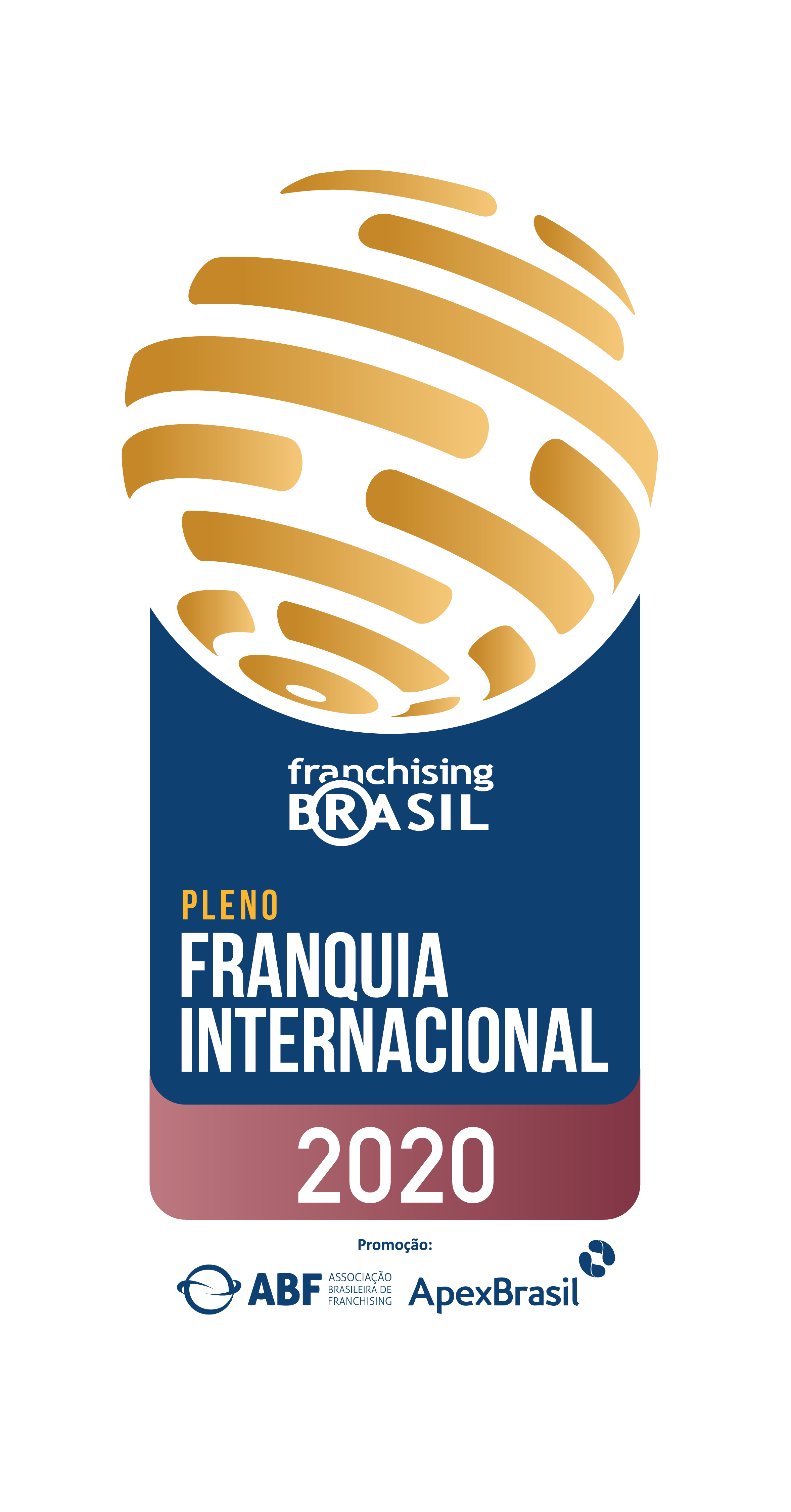 Selo ABF de franquia internacional 2020